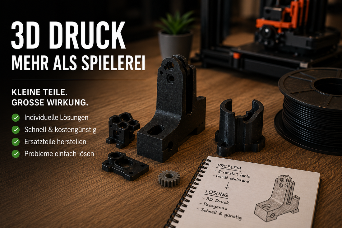 Warum 3D Druck nicht einfach nur Spielerei ist